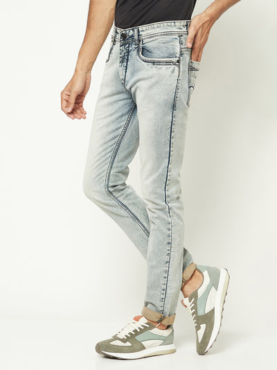 Classic Black Straight Leg Denim Jeans-Men Jeans-Crimsoune Club