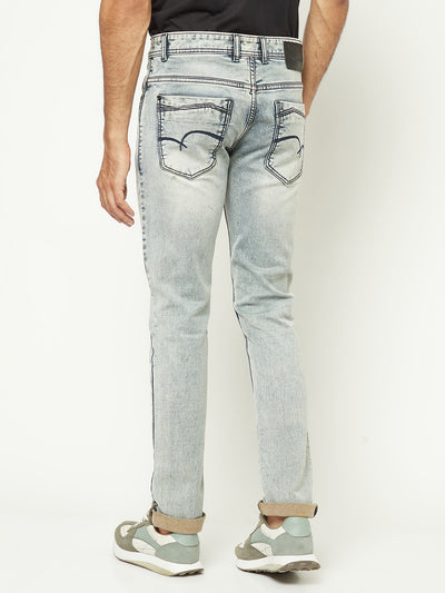 Classic Black Straight Leg Denim Jeans-Men Jeans-Crimsoune Club