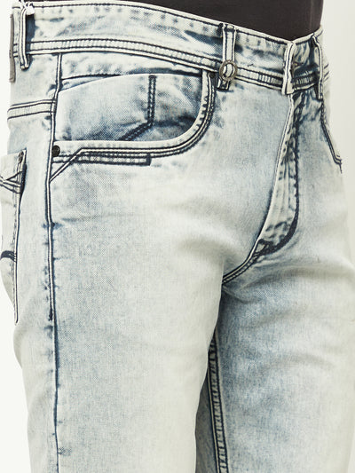 Classic Black Straight Leg Denim Jeans-Men Jeans-Crimsoune Club