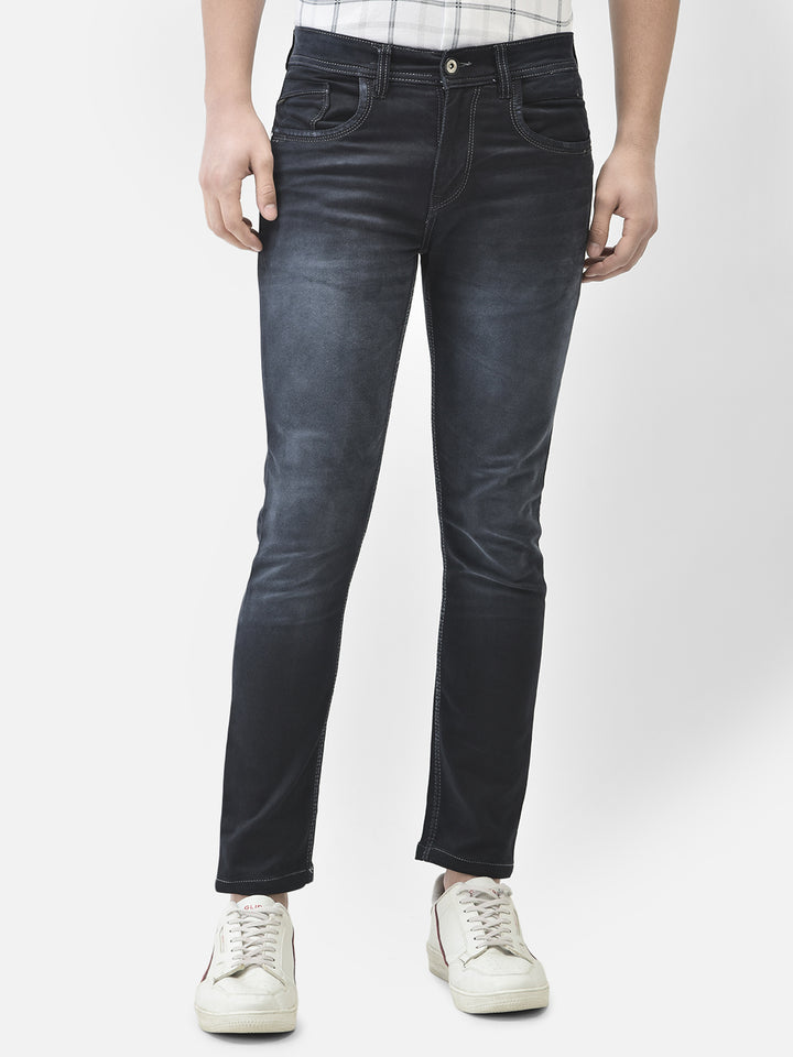 Grey Jeans-Men Jeans-Crimsoune Club