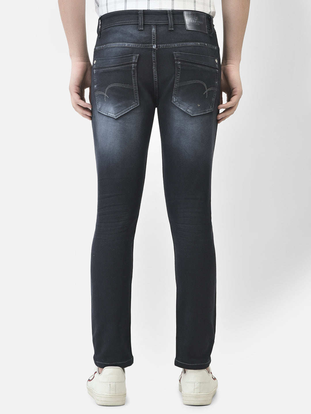 Grey Jeans-Men Jeans-Crimsoune Club