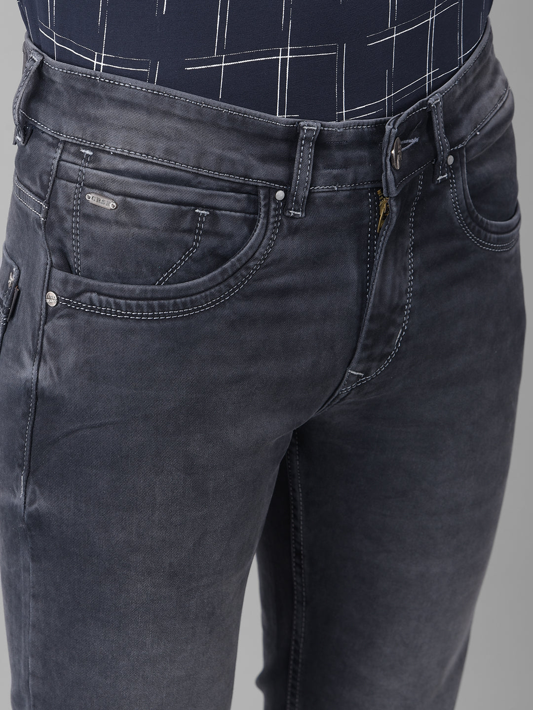 Black Light Fade Jeans-Men Jeans-Crimsoune Club