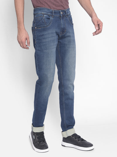 Blue Jeans-Men Jeans-Crimsoune Club