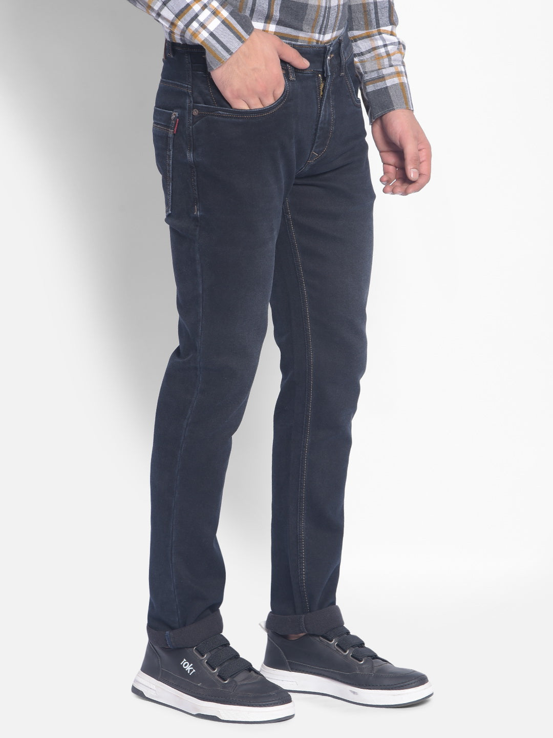 Black Jeans-Men Jeans-Crimsoune Club