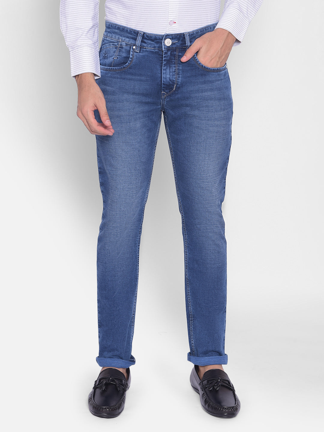 Blue Jeans-Mens Jeans-Crimsoune Club