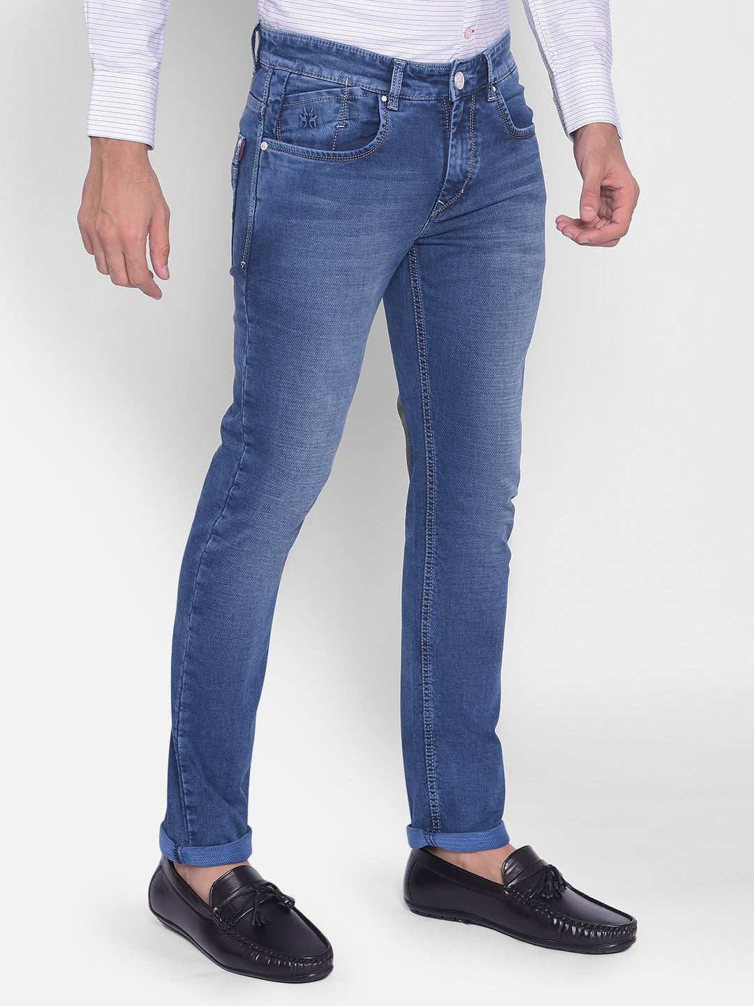 Blue Jeans-Mens Jeans-Crimsoune Club