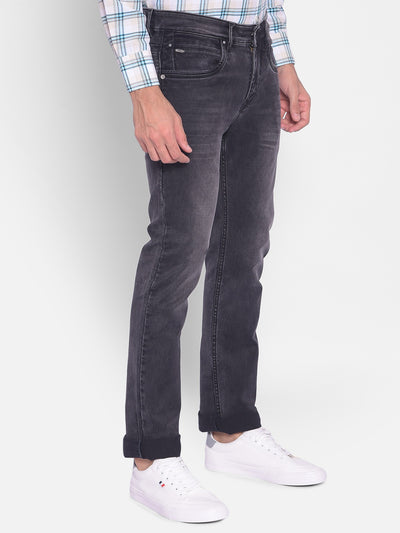 Grey Jeans-Mens Jeans-Crimsoune Club