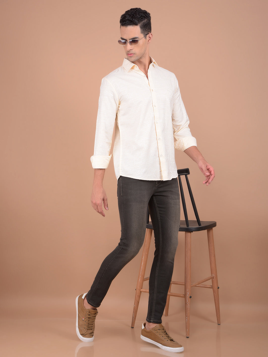 Grey Jeans-Men Jeans-Crimsoune Club