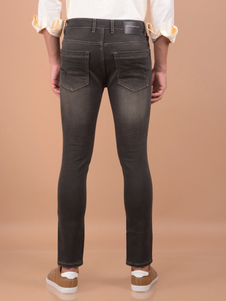 Grey Jeans-Men Jeans-Crimsoune Club