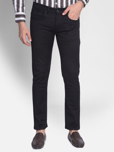 Black Jeans-Men Jeans-Crimsoune Club