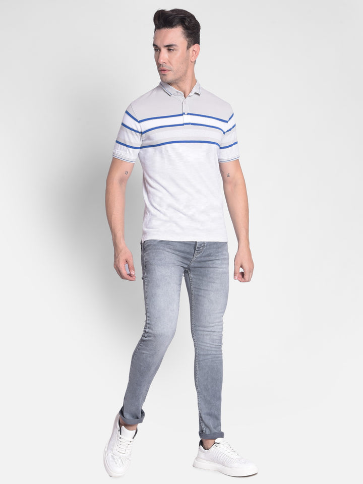 Grey Jeans-Men Jeans-Crimsoune Club