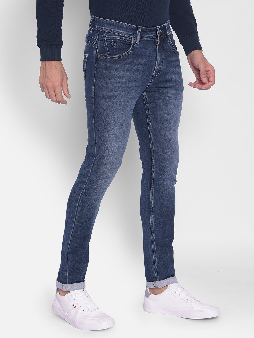 Blue Jeans-Mens Jeans-Crimsoune Club