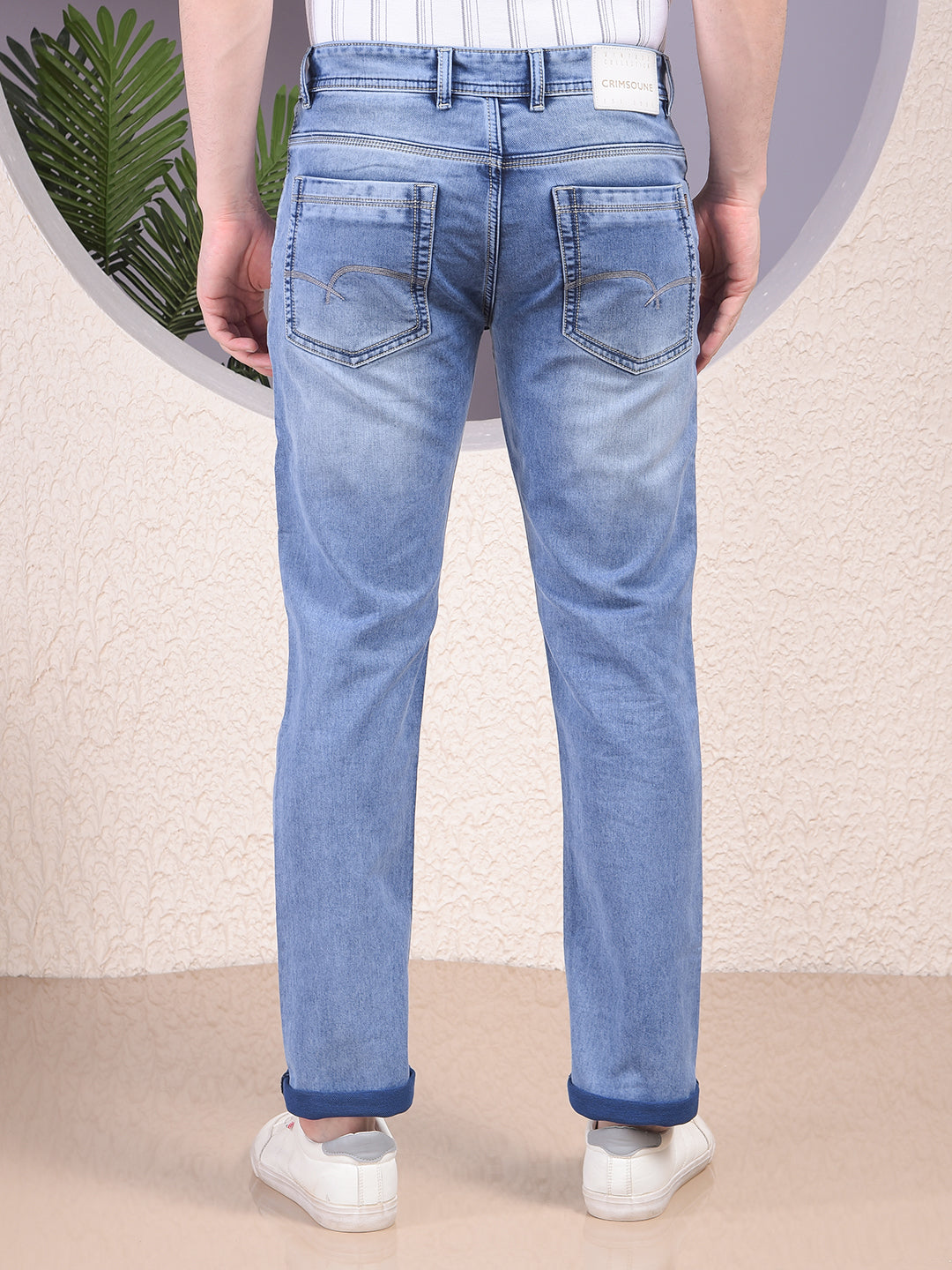 Blue Jeans-Men Jeans-Crimsoune Club