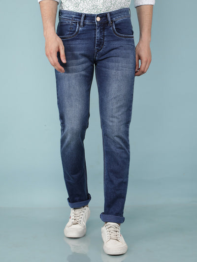 Blue Jeans-Men Jeans-Crimsoune Club