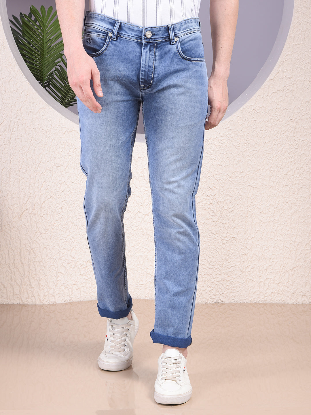 Blue Jeans-Men Jeans-Crimsoune Club
