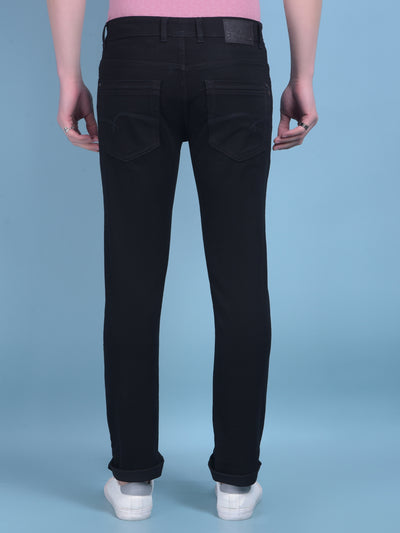 Black Jeans-Men Jeans-Crimsoune Club