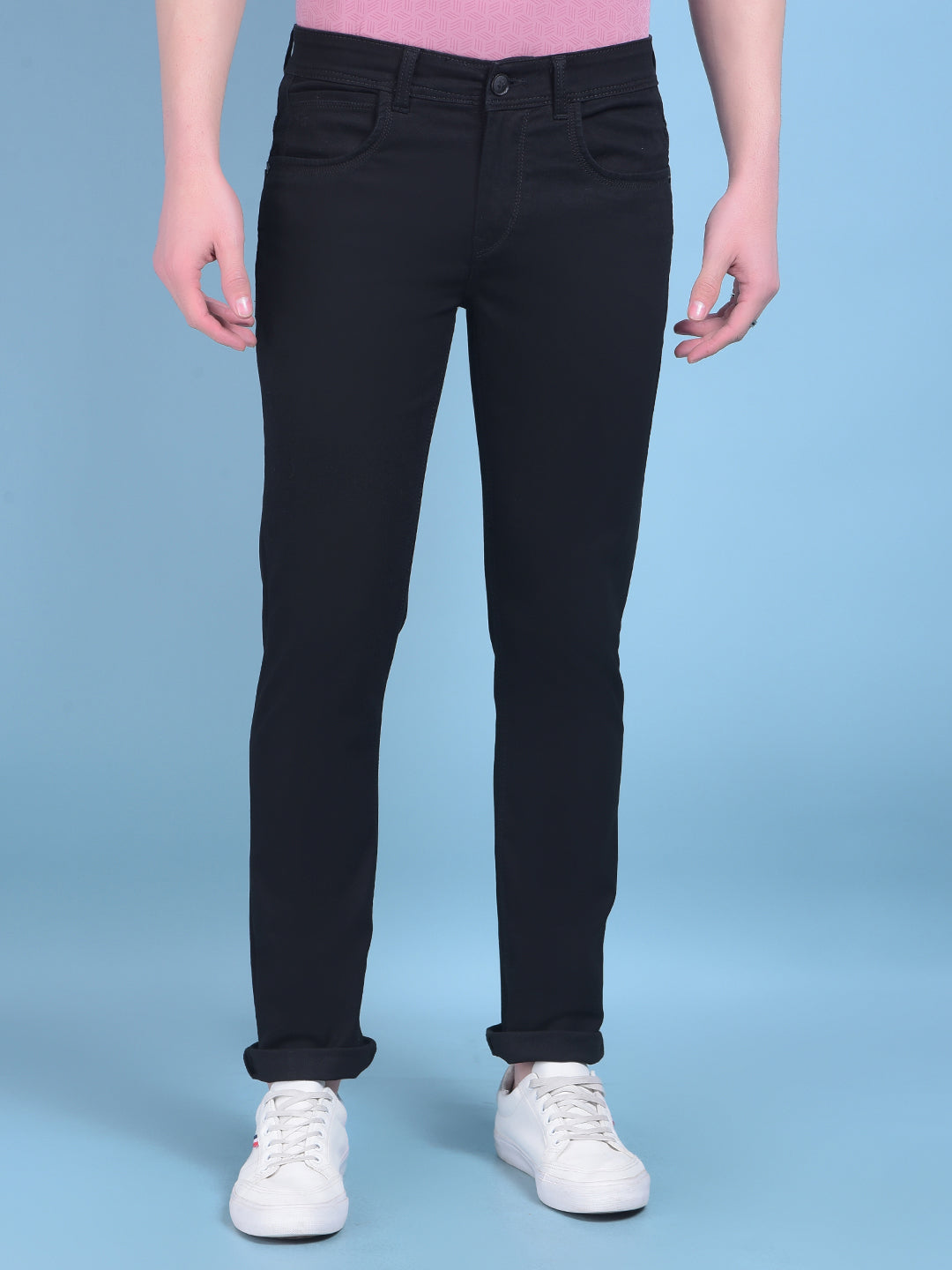 Black Jeans-Men Jeans-Crimsoune Club