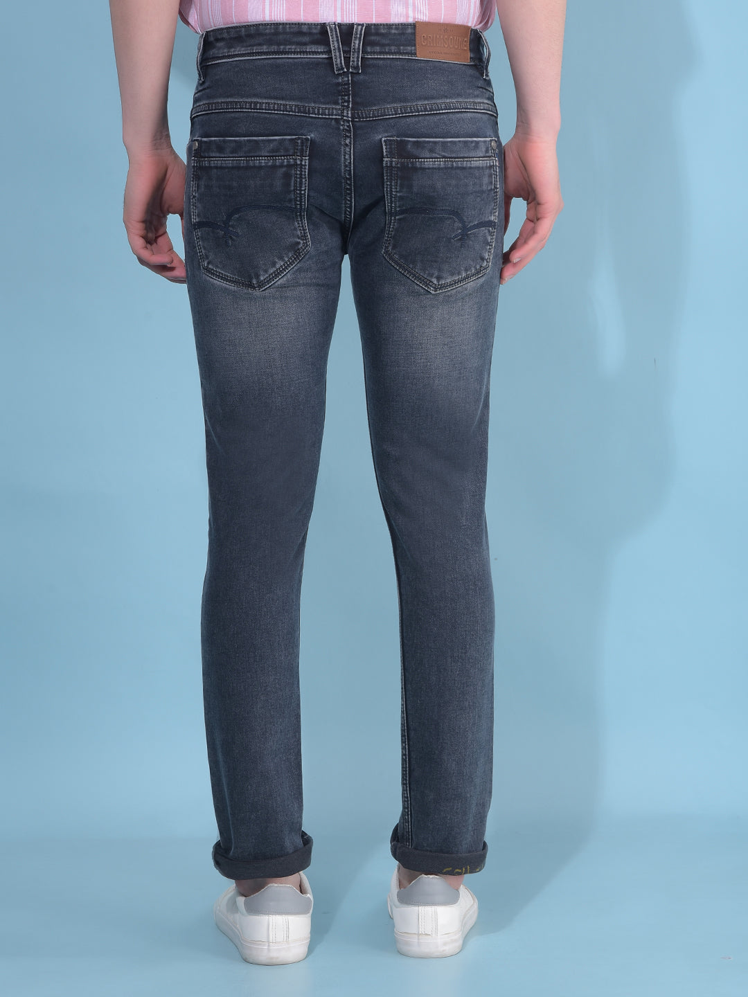 Blue Jeans-Men Jeans-Crimsoune Club