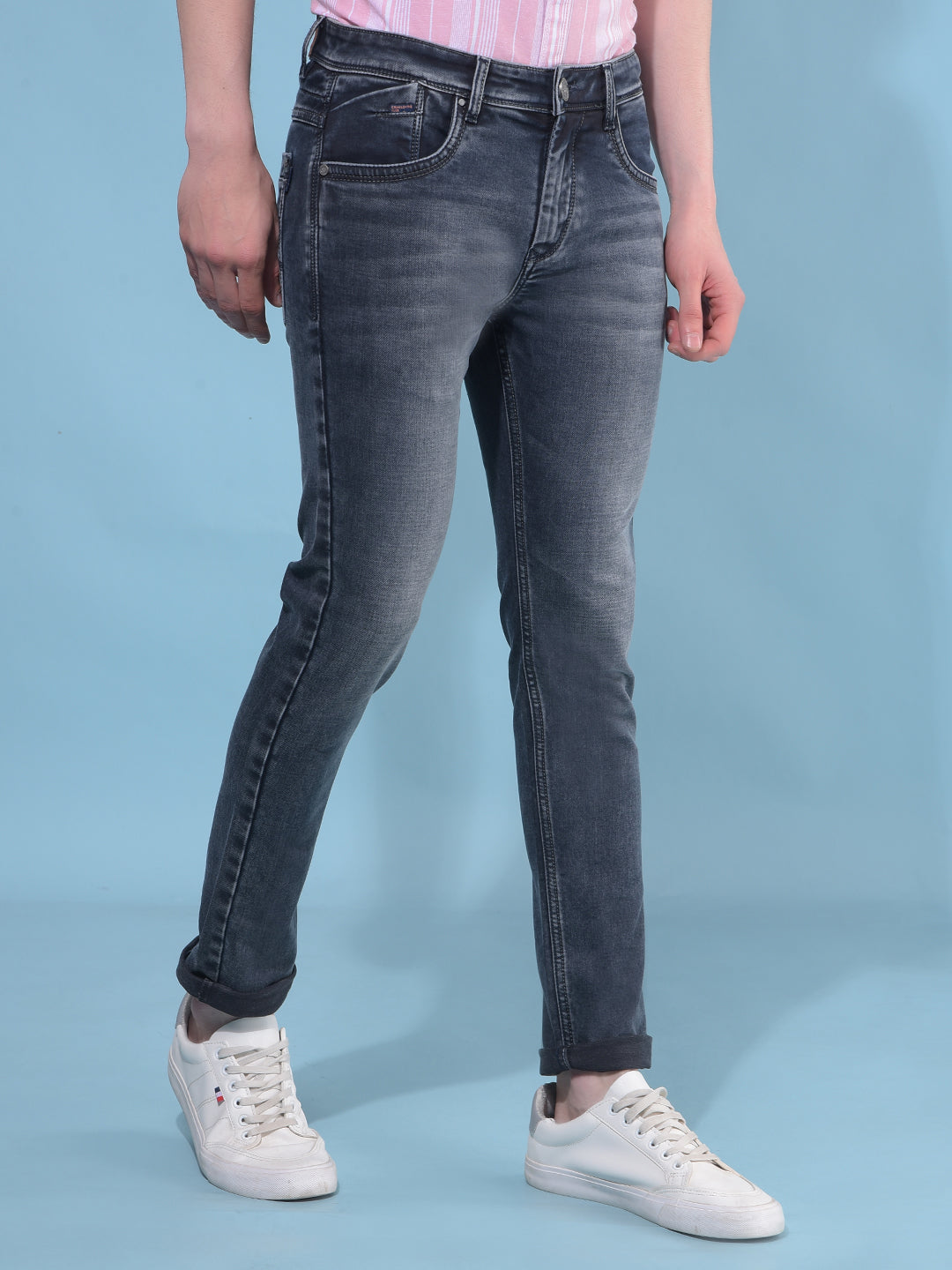 Blue Jeans-Men Jeans-Crimsoune Club