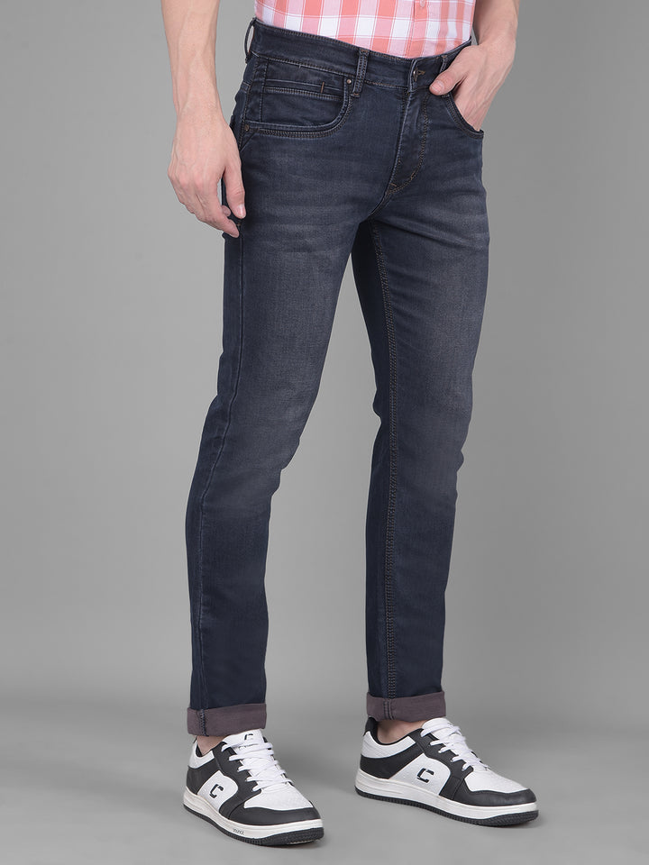 Black Jeans-Men Jeans-Crimsoune Club