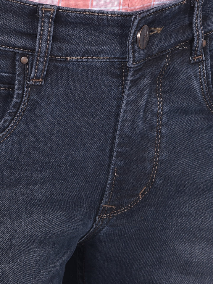 Black Jeans-Men Jeans-Crimsoune Club