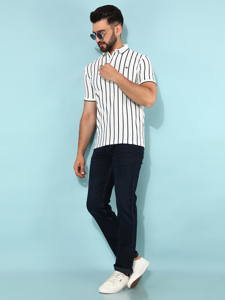 Black Straight Jeans-Men Jeans-Crimsoune Club