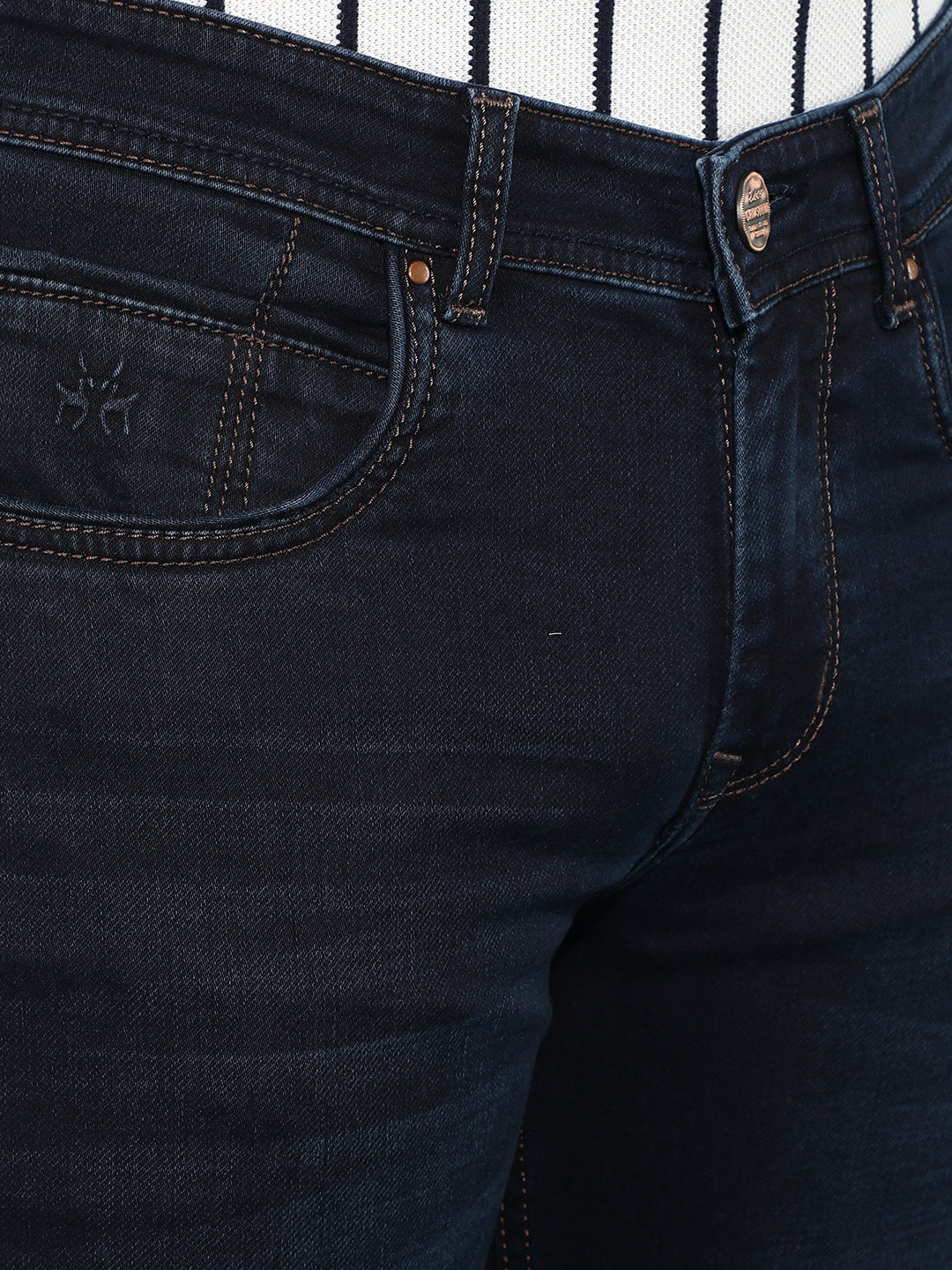 Black Straight Jeans-Men Jeans-Crimsoune Club