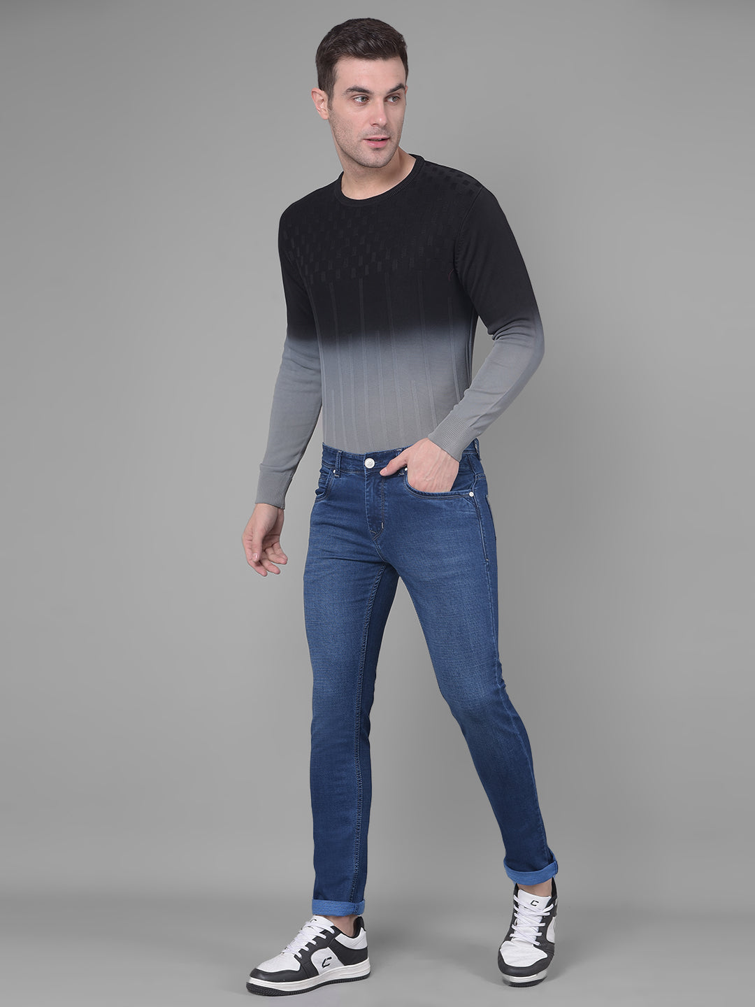 Blue Jeans-Men Jeans-Crimsoune Club