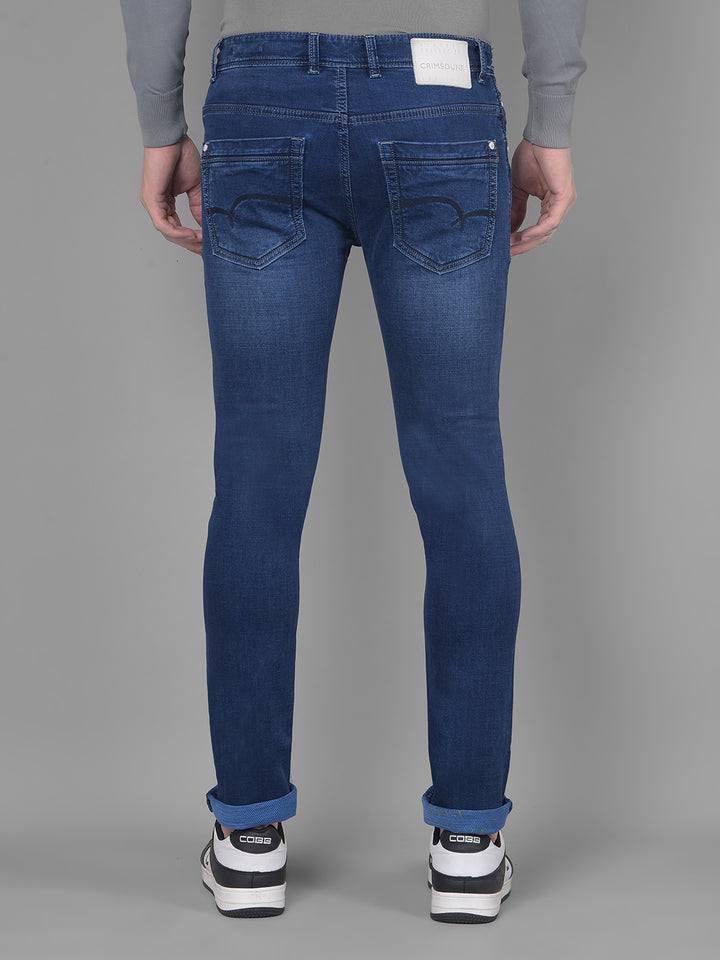 Blue Jeans-Men Jeans-Crimsoune Club