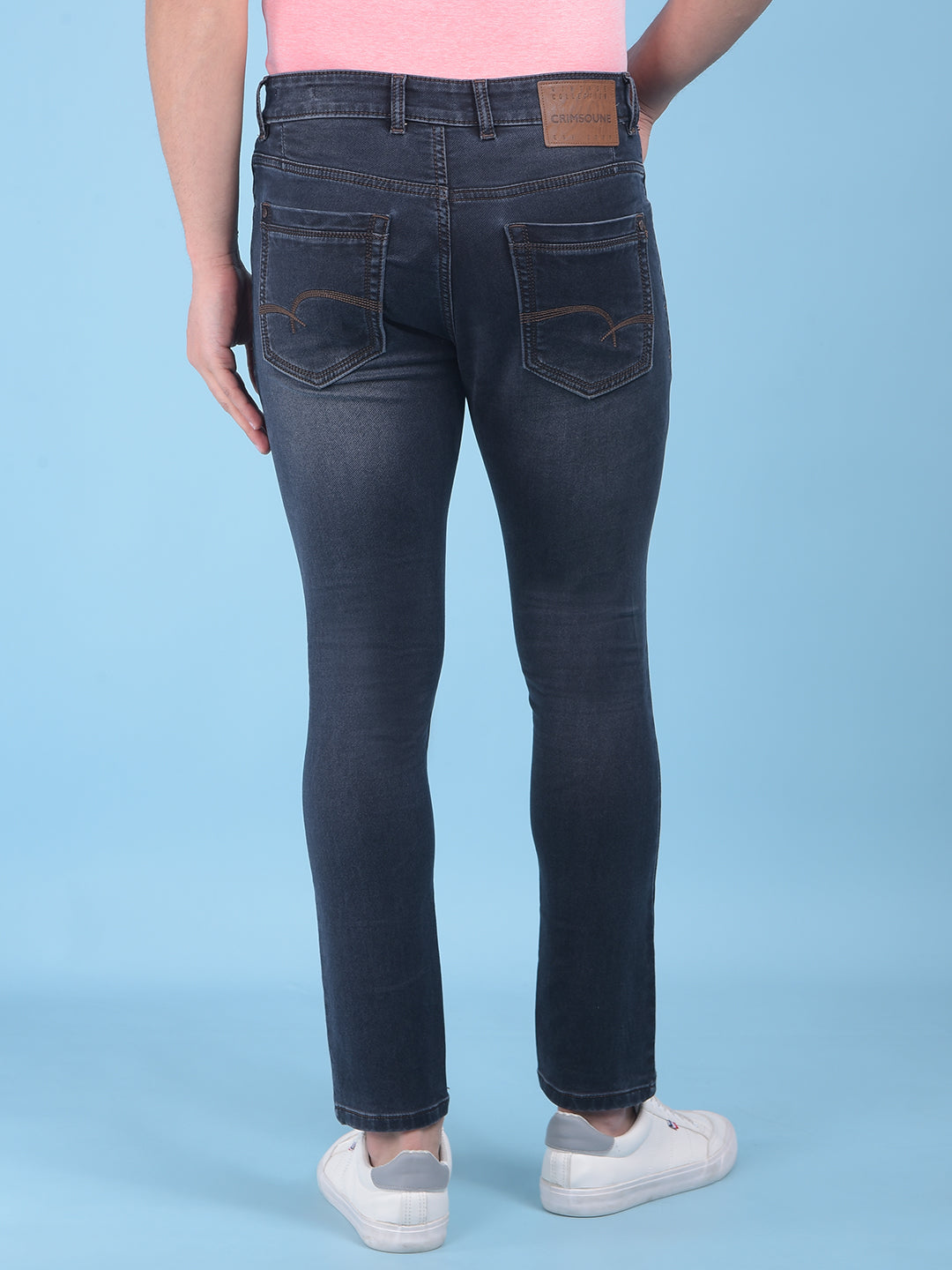 Grey Jeans-Men Jeans-Crimsoune Club