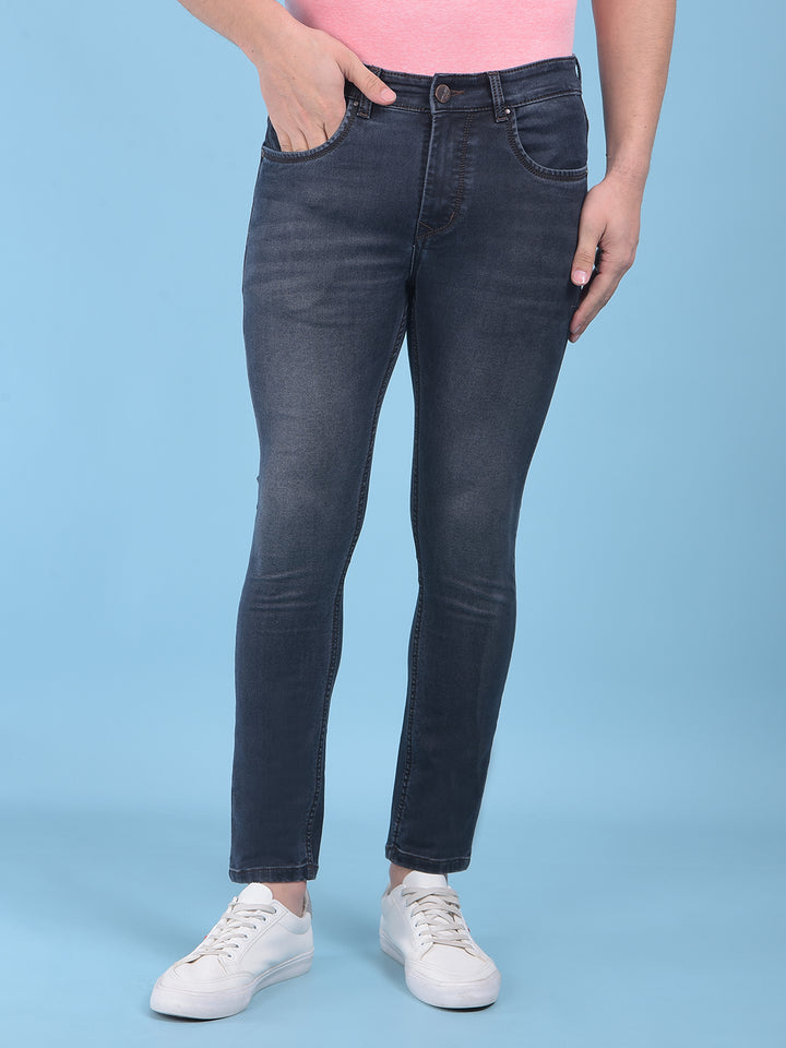 Grey Jeans-Men Jeans-Crimsoune Club