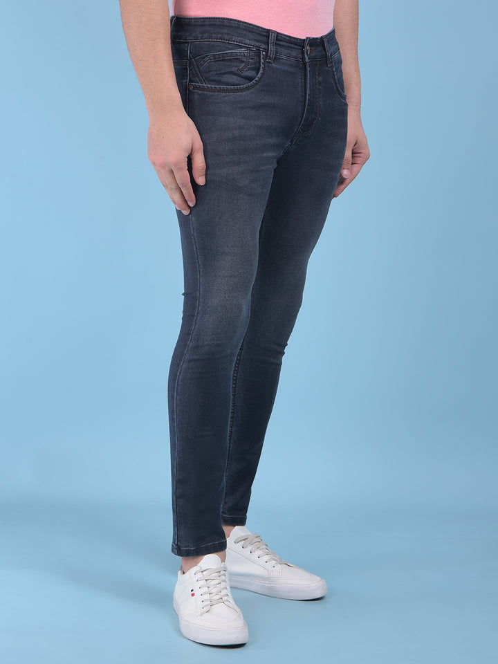 Grey Jeans-Men Jeans-Crimsoune Club