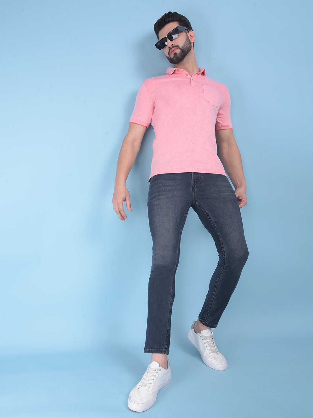 Grey Jeans-Men Jeans-Crimsoune Club