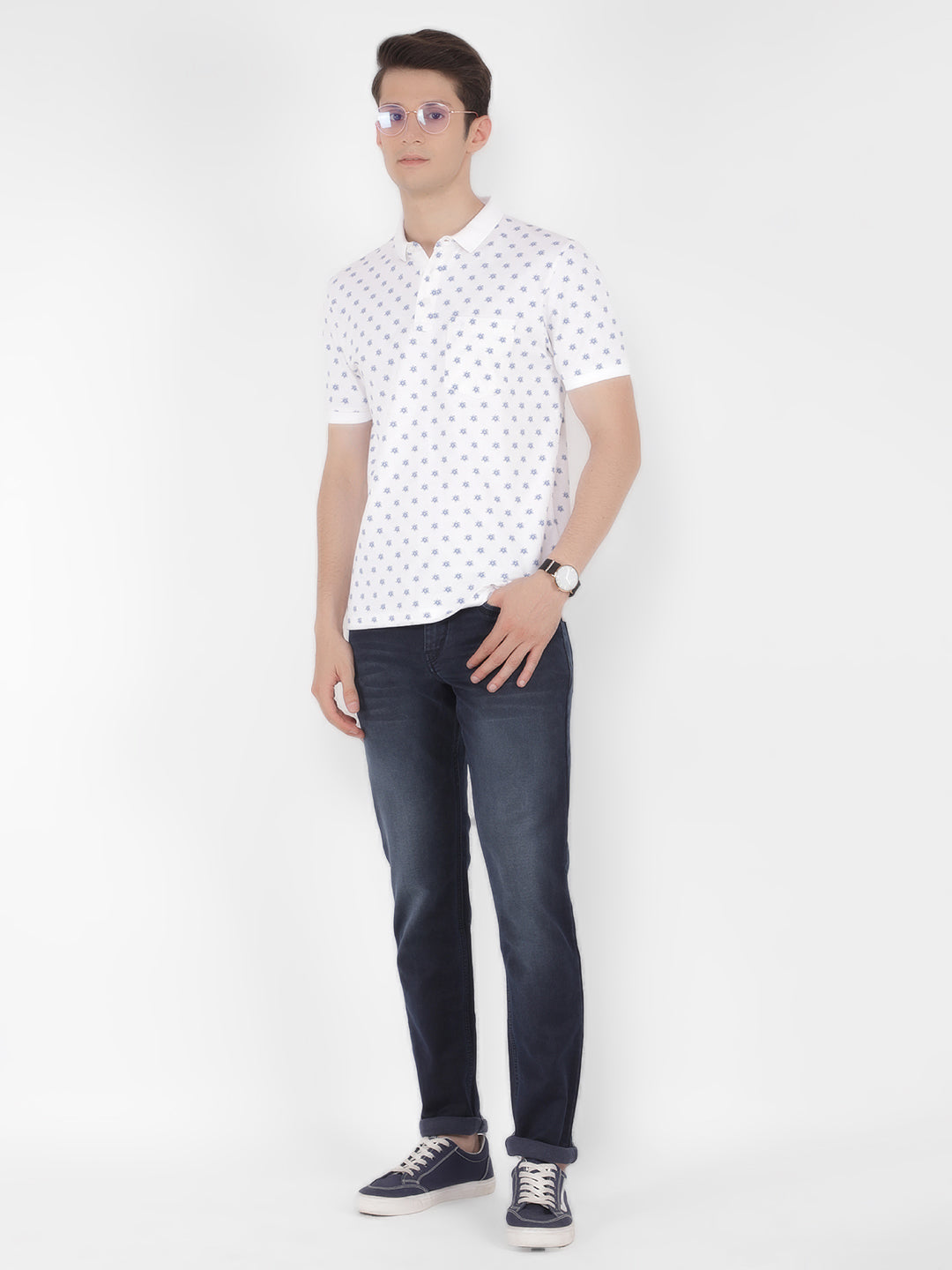 Blue Jeans-Men Jeans-Crimsoune Club