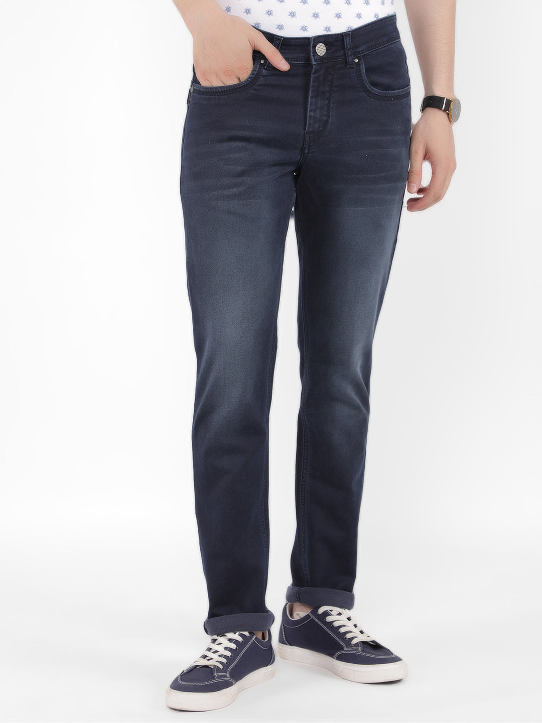 Blue Jeans-Men Jeans-Crimsoune Club