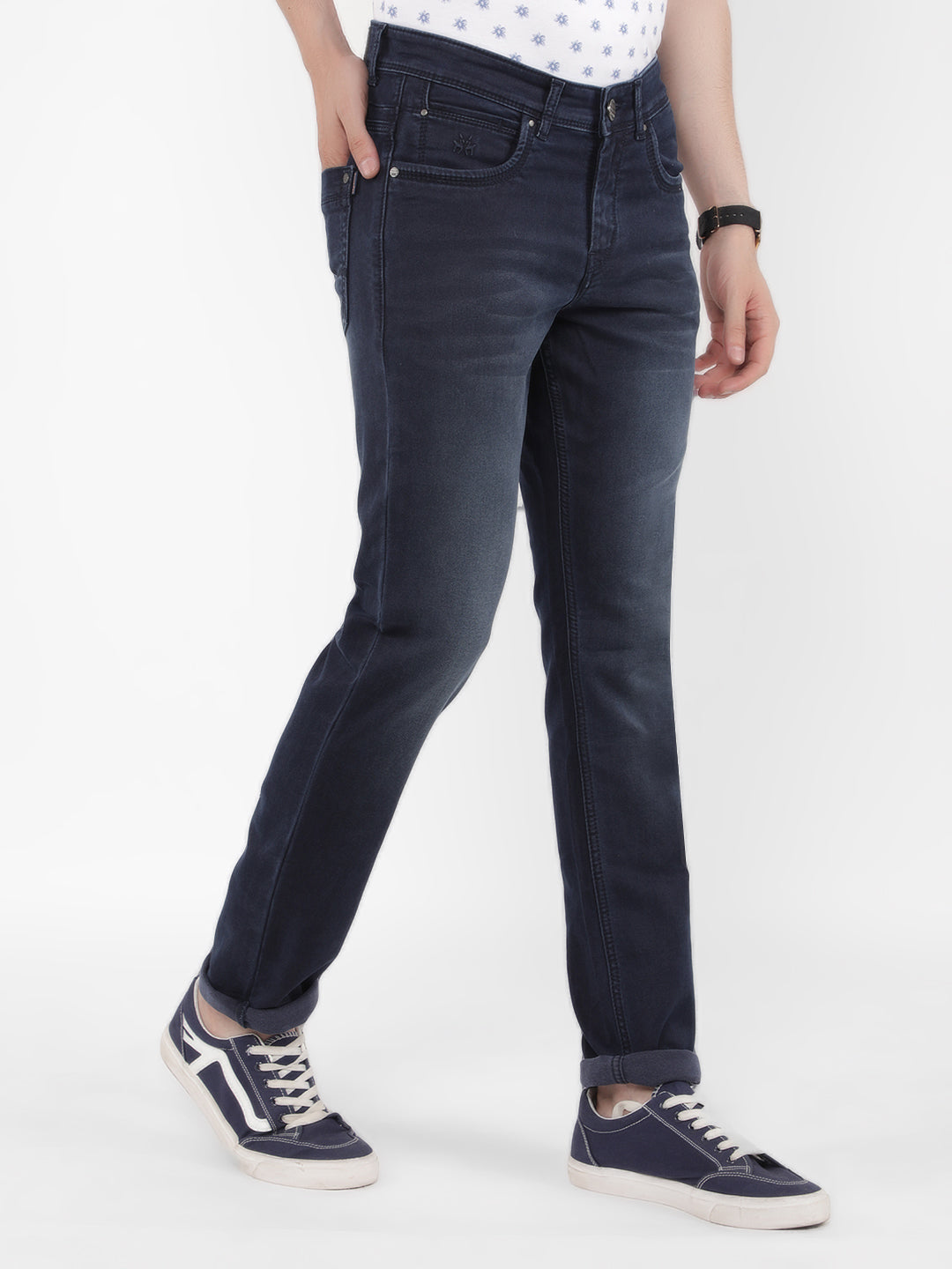 Blue Jeans-Men Jeans-Crimsoune Club