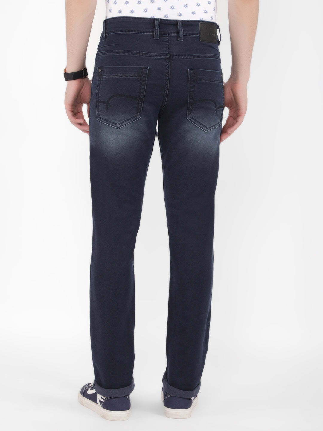 Blue Jeans-Men Jeans-Crimsoune Club