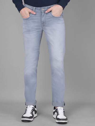 Light Blue Jeans-Men Jeans-Crimsoune Club