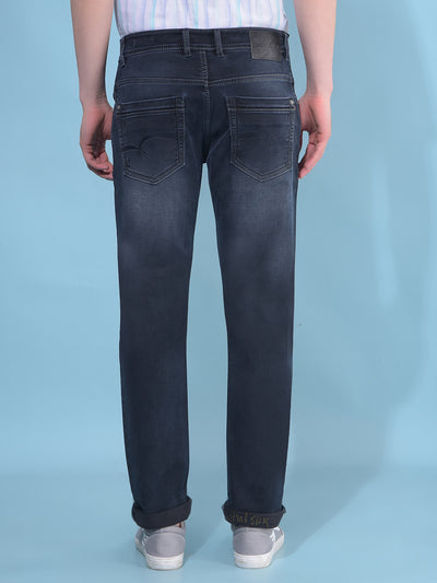 Grey Cotton Jeans-Men Jeans-Crimsoune Club