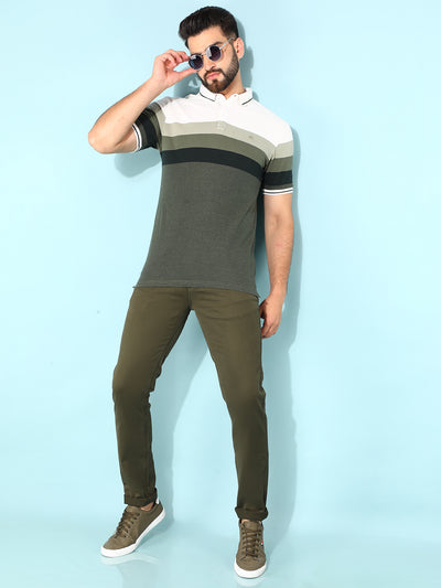Olive Jeans-Men Jeans-Crimsoune Club
