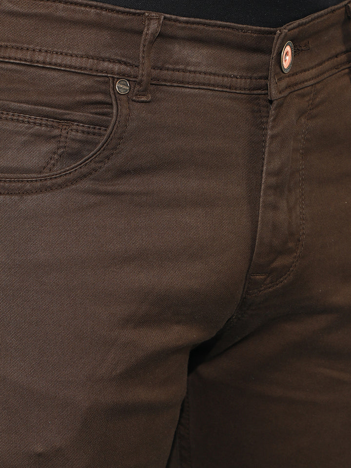 Brown Jeans-Men Jeans-Crimsoune Club