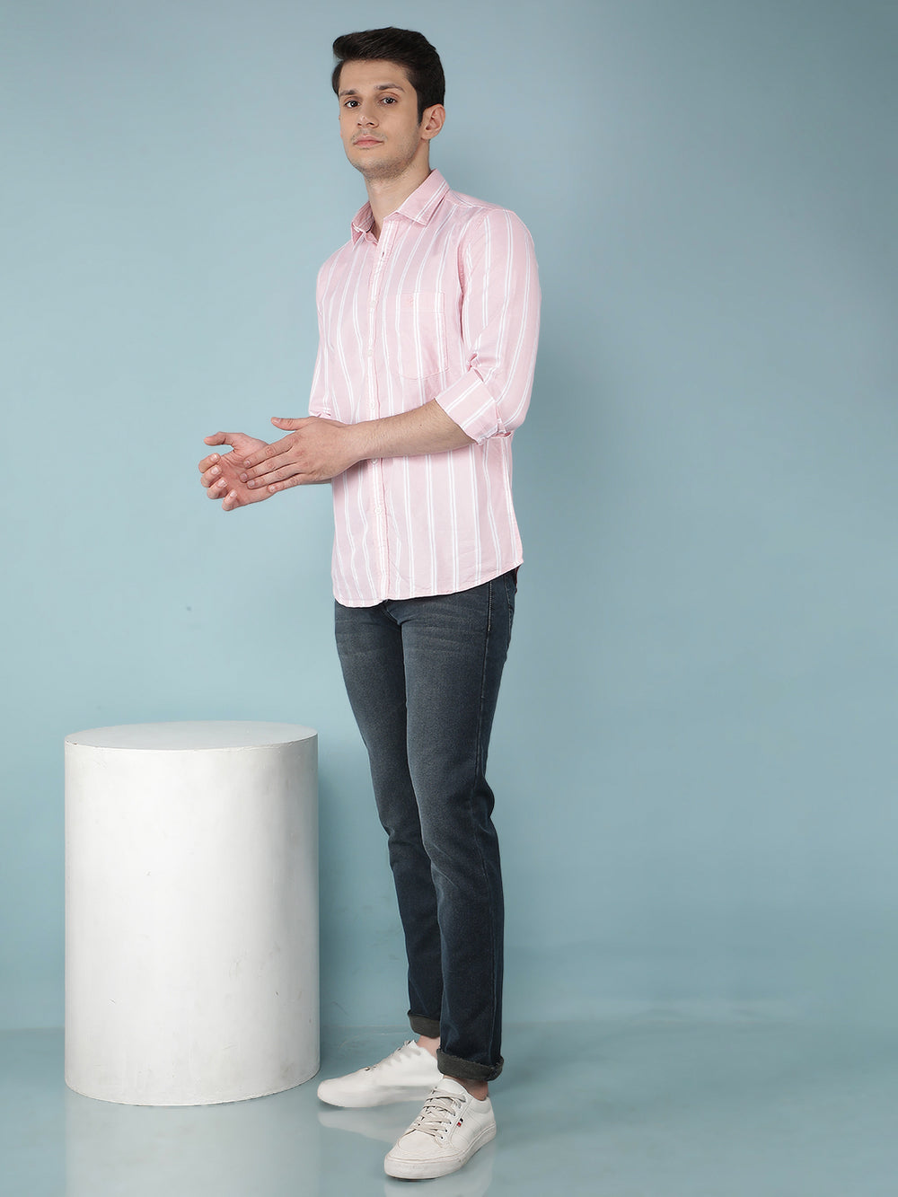 Olive Jeans-Men Jeans-Crimsoune Club
