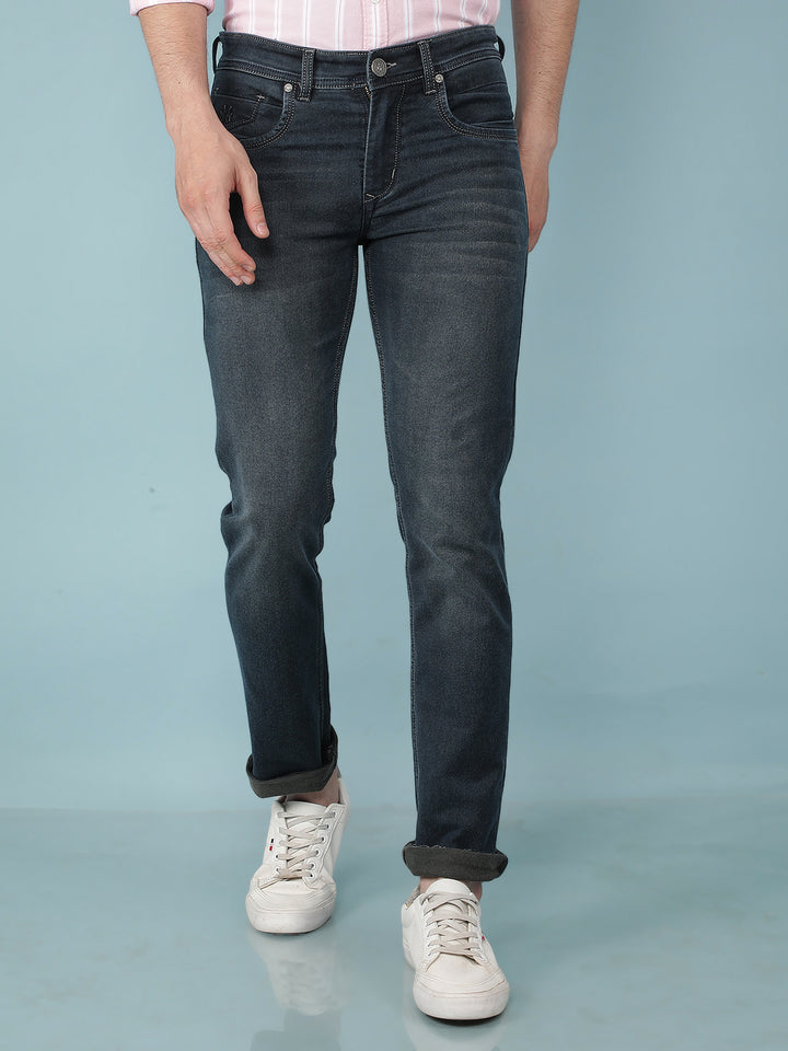 Olive Jeans-Men Jeans-Crimsoune Club