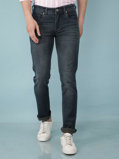 Olive Jeans-Men Jeans-Crimsoune Club