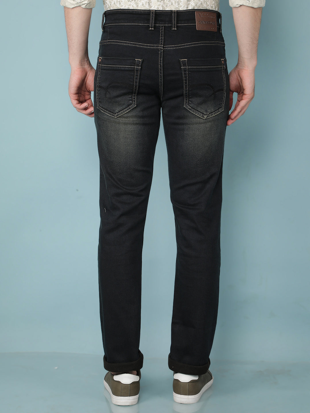 Brown Jeans-Men Jeans-Crimsoune Club