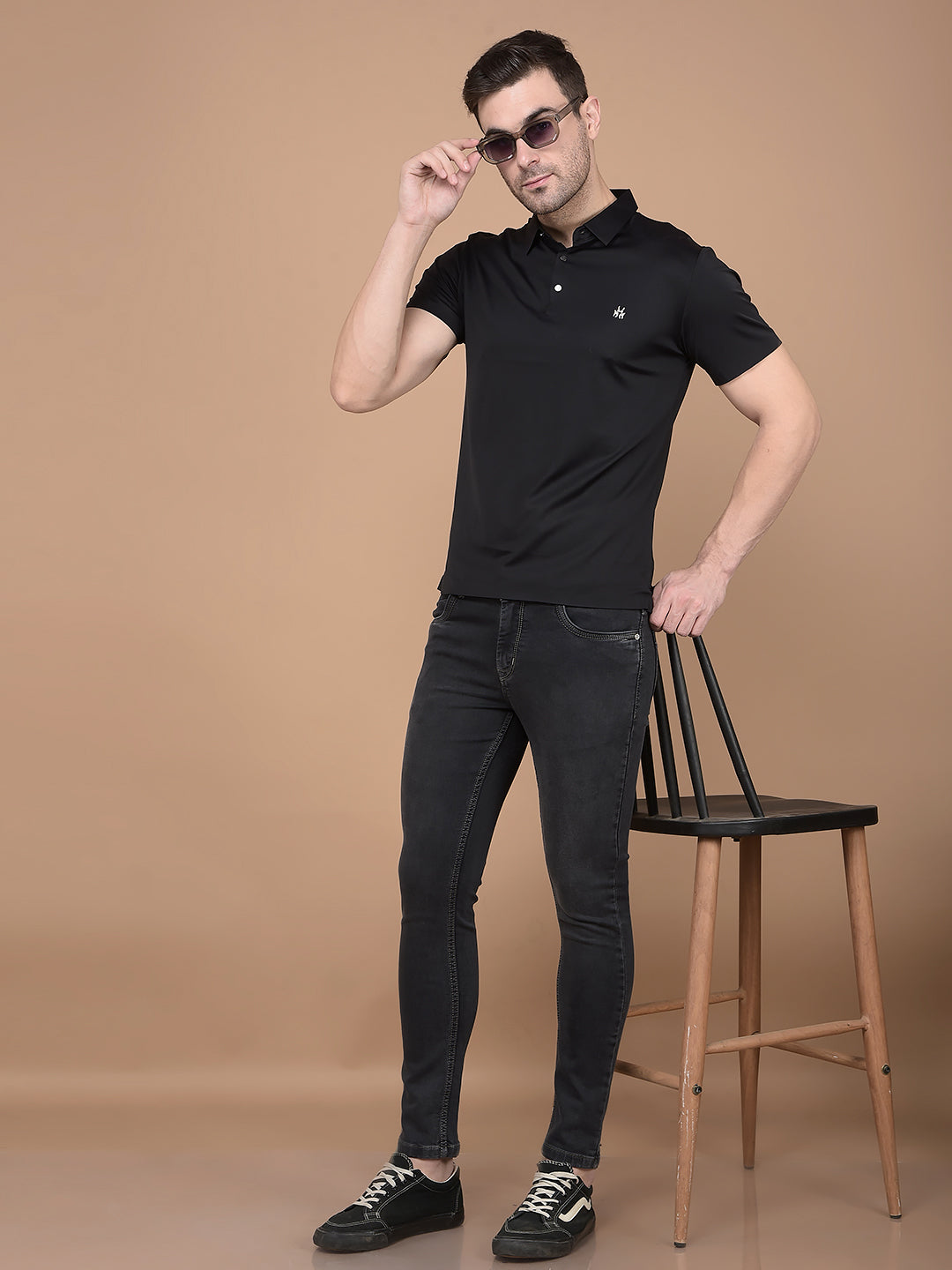 Grey Skinny Jeans-Men Jeans-Crimsoune Club