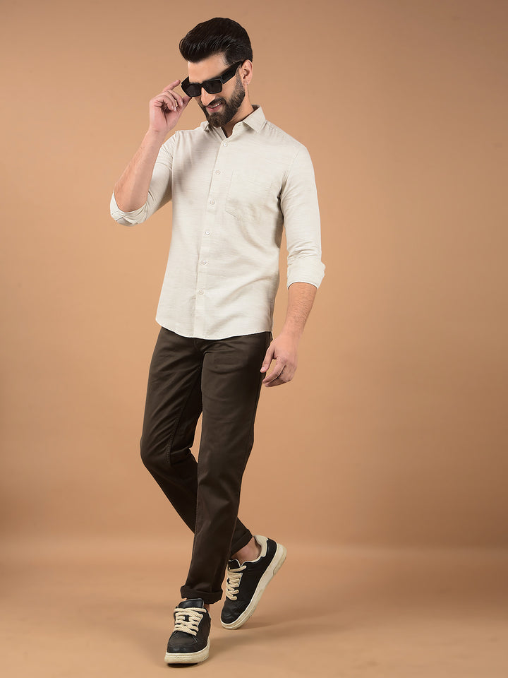 Brown Jeans-Men Jeans-Crimsoune Club