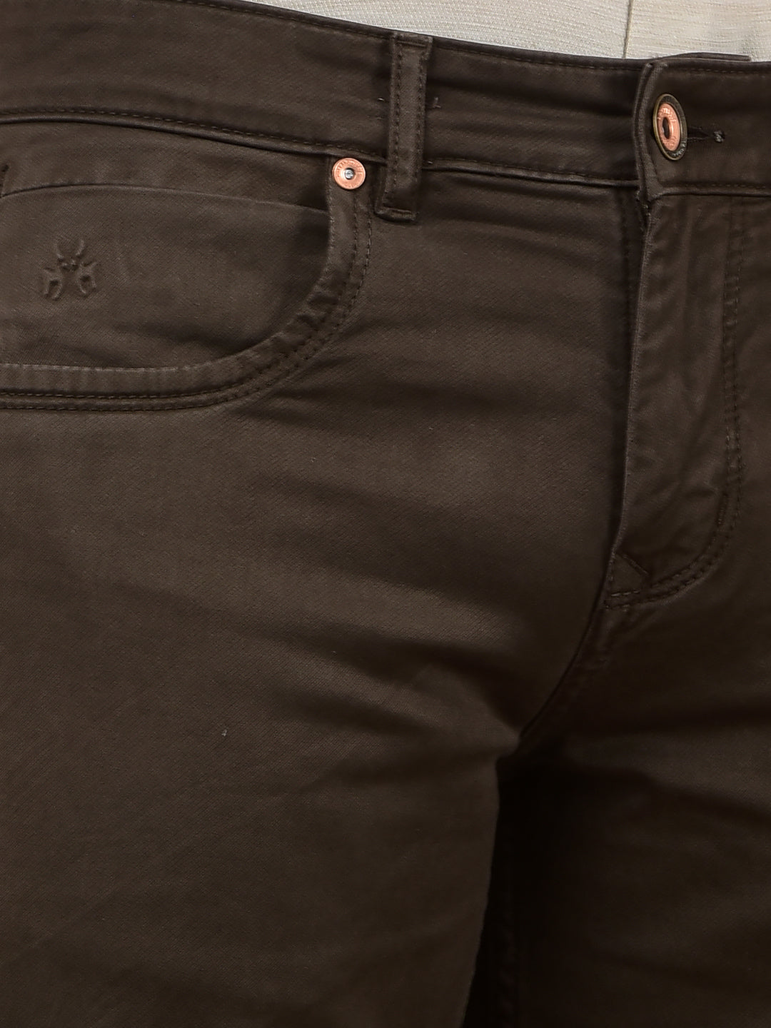 Brown Jeans-Men Jeans-Crimsoune Club