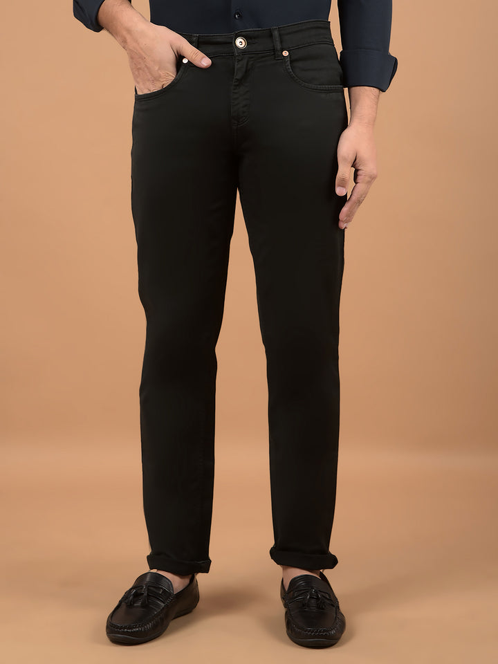 Black Jeans-Men Jeans-Crimsoune Club