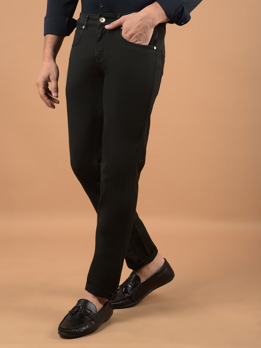 Black Jeans-Men Jeans-Crimsoune Club